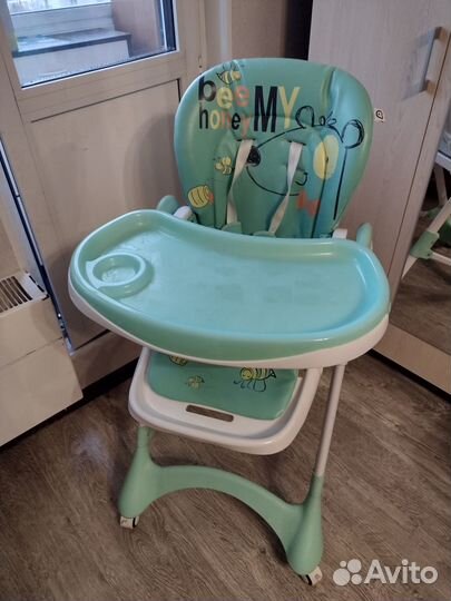 Стульчик для кормления babyton happy animals