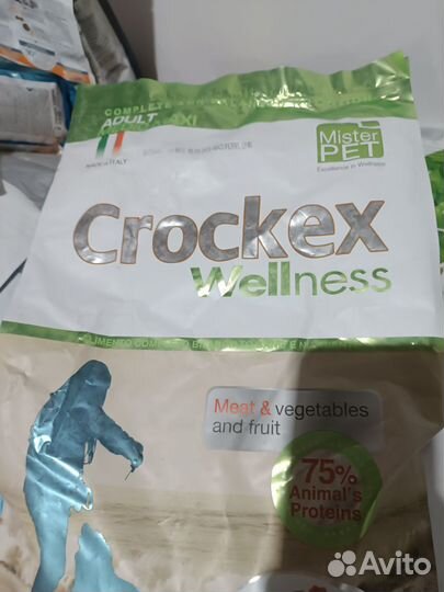 Crockex Wellness сухой корм для собак 3 кг