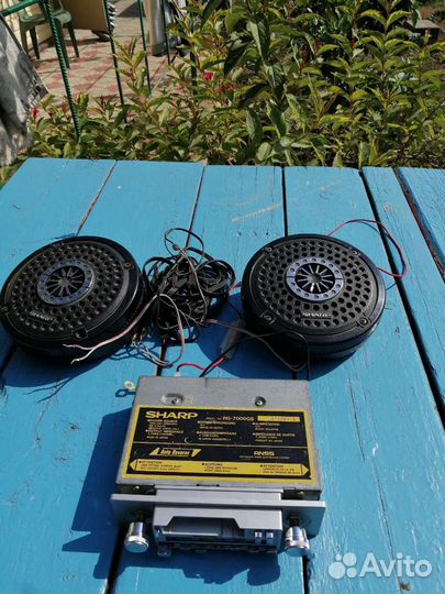 Кассетная магнитола sharp