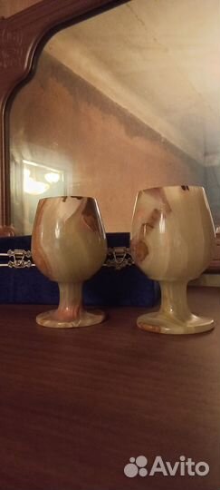 Бокалы из оникса