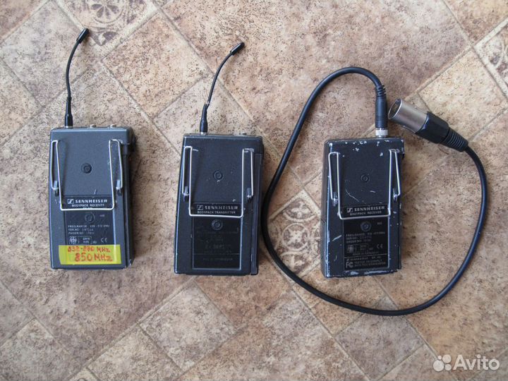 Радиосистема Sennheiser ew-500, Shure