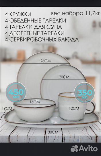 Набор столовой посуды WiMi