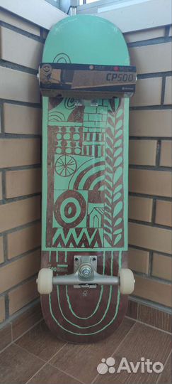 Настоящий трюковый скейтборд, новый