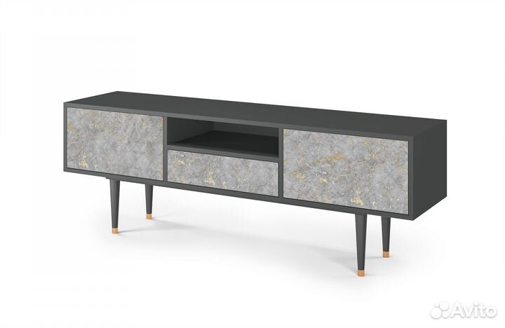 Тв-тумба T6 - Антрацит - Mariana Trench