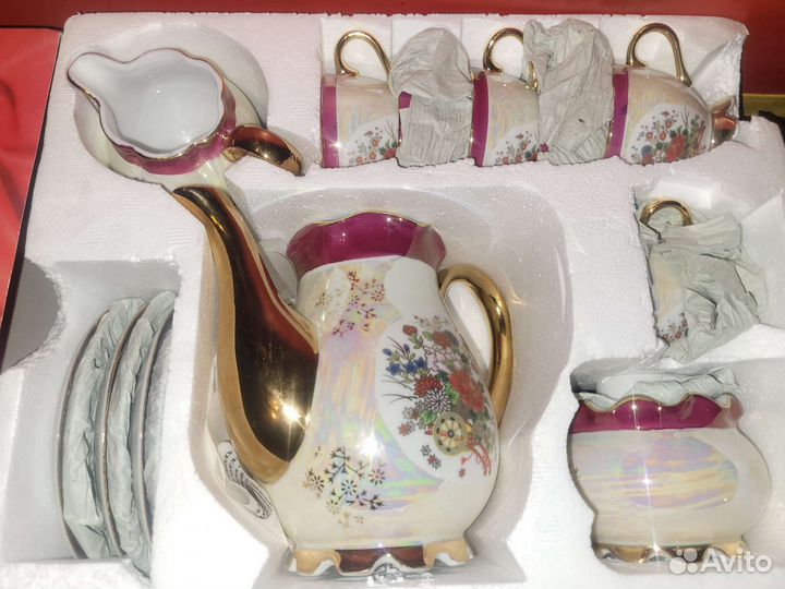 Кофейный чайный набор Yamasen япония 17 предметов