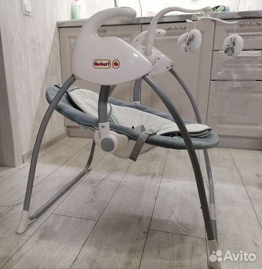 Детские электронные качели Geburt