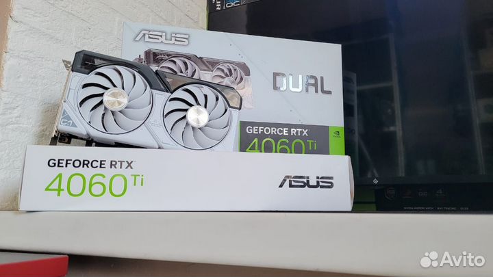 Новая Asus RTX 4060Ti 8gb