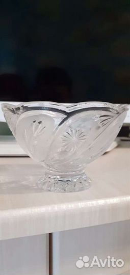 Креманки хрустальные