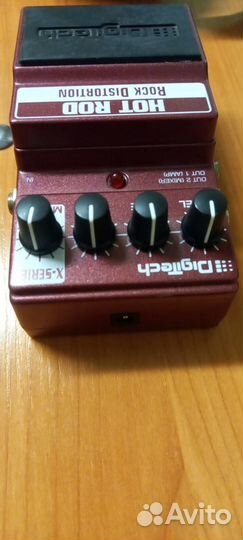 Гитарная педаль перегруза digitech rock distortion