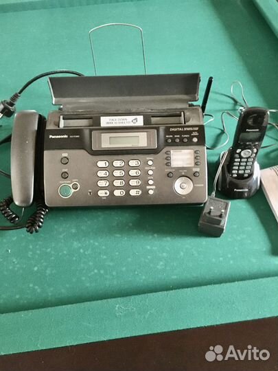 Факсимильный аппарат с dect - трубкой