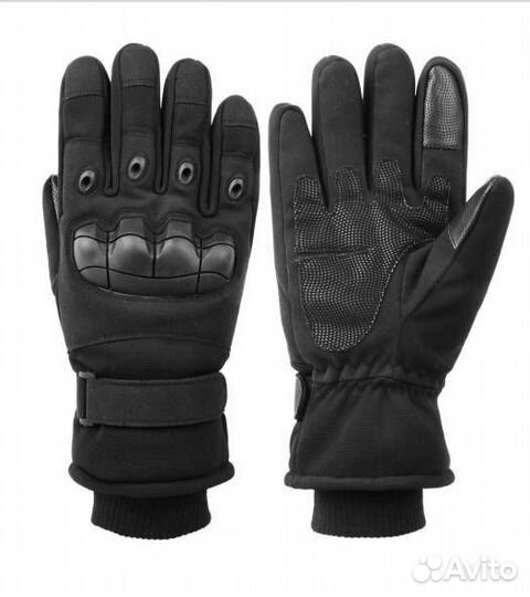 Зимние тактические перчатки, утеплённые на меху