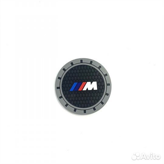 Коврики в подстаканник для авто BMW M/Бмв м