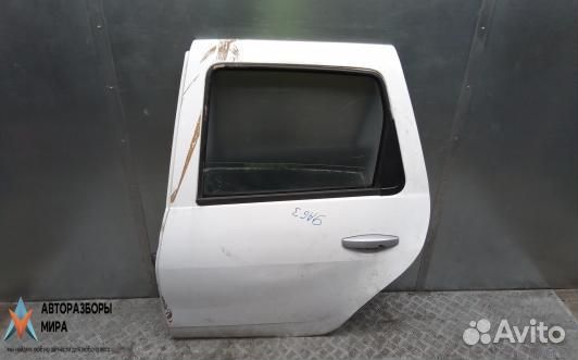 Дверь задняя левая Dacia Duster рест. 2013