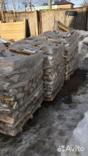 Дрова Березовые Колотые самовывоз и доставка