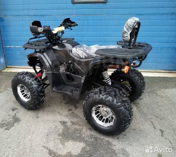 Детский квадроцикл Yamaha Aerox 125 черный