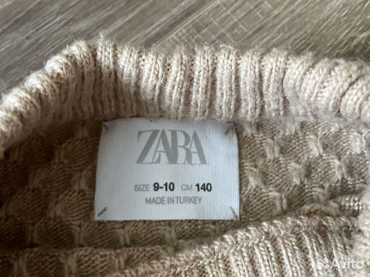 Теплый костюм на девочку подростка 140р Zara