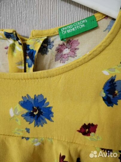Платье из нежнейшей вискозы Benetton