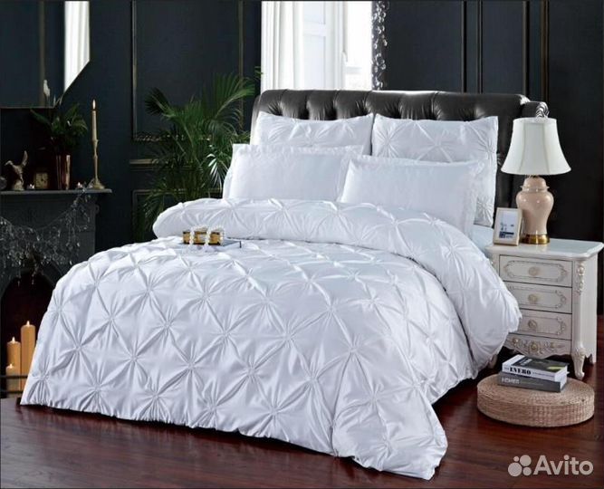 Белье постельное шёлк сатин