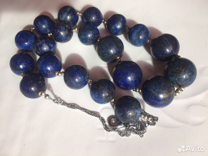 Бусы лазурит