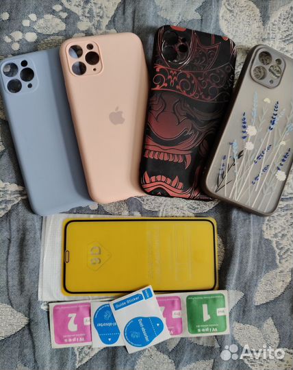 Чехол на iPhone 11 pro + стекло