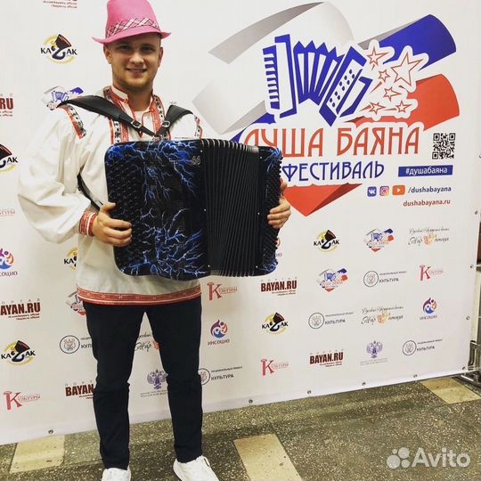 Уроки на баяне, аккор и фортепиано. Преподаватель