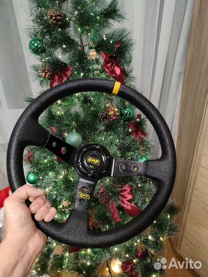 Спортивный руль omp