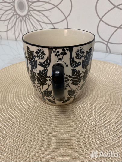 Кружка большая новая Indiska