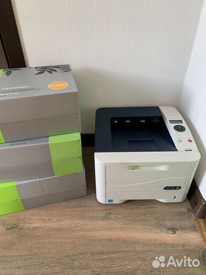 Принтер Xerox Phaser 3020 + 3 картриджа