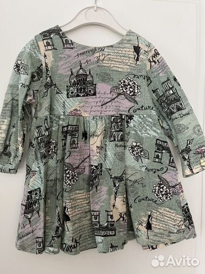 Платье для девочки 80