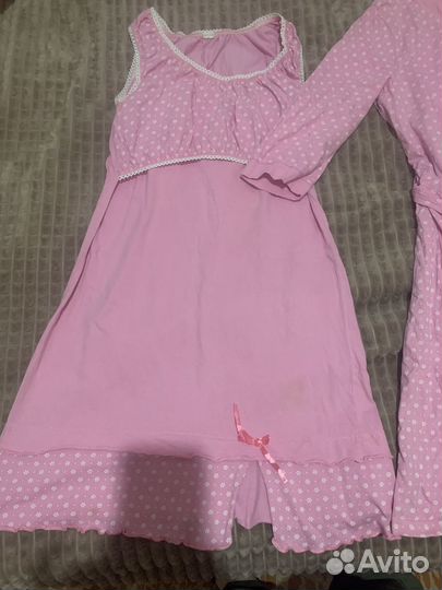 Пенюар с халатом