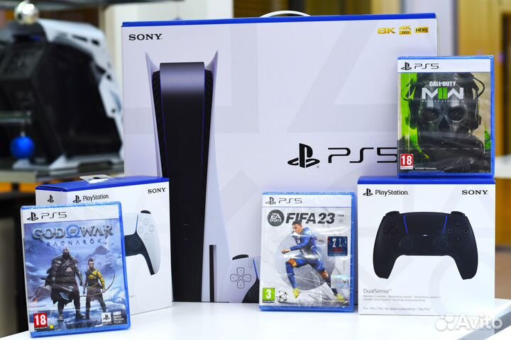 Новая PlayStation 5 PS5 3-я ревизия Гарантия Год