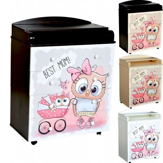 Комод пеленальный Lilu 6 Best Mom
