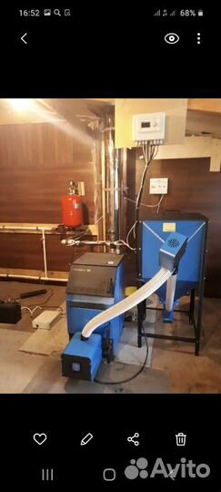 Пеллетный котел 