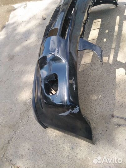 Передний бампер на Nissan X-Trail