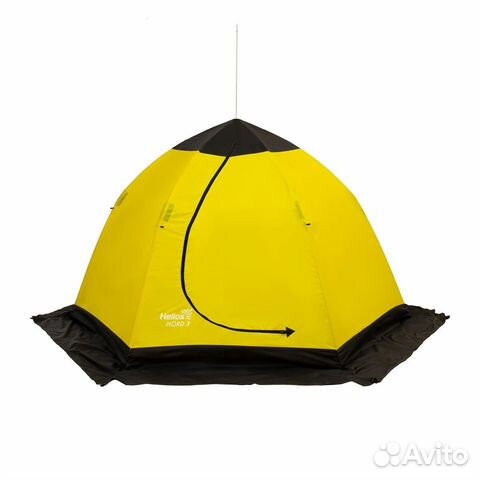 Палатка-зонт 3-местная зимняя nord-3 Helios