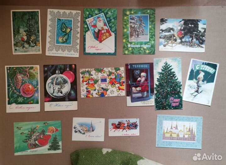Открытки СССР с новым годом обновлено