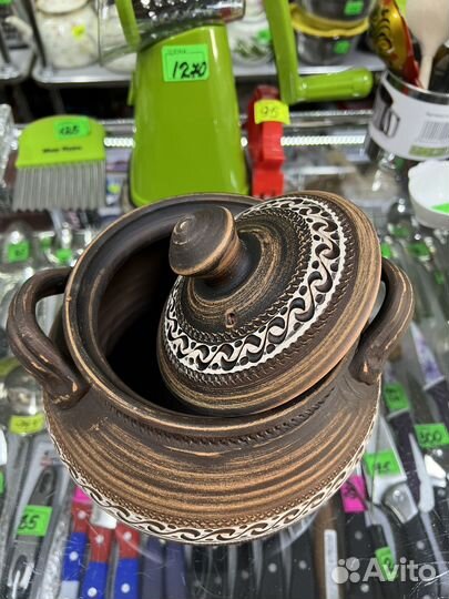 Супник глиняный