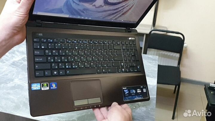 Ноутбук Asus K53S (мощный, Intel Core i7 )