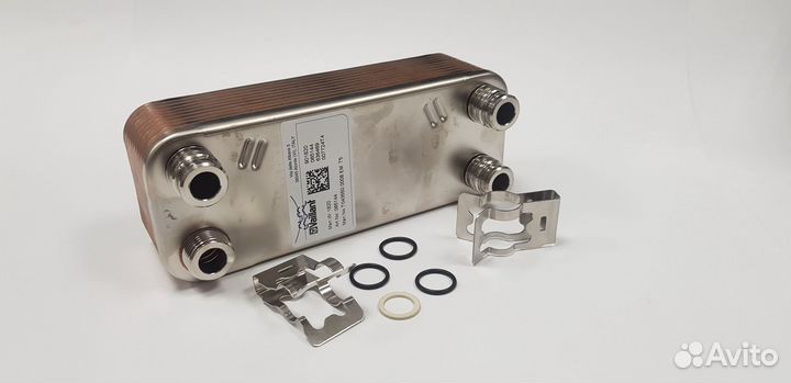 Теплообменник вторичный на котел Вайлант MAX