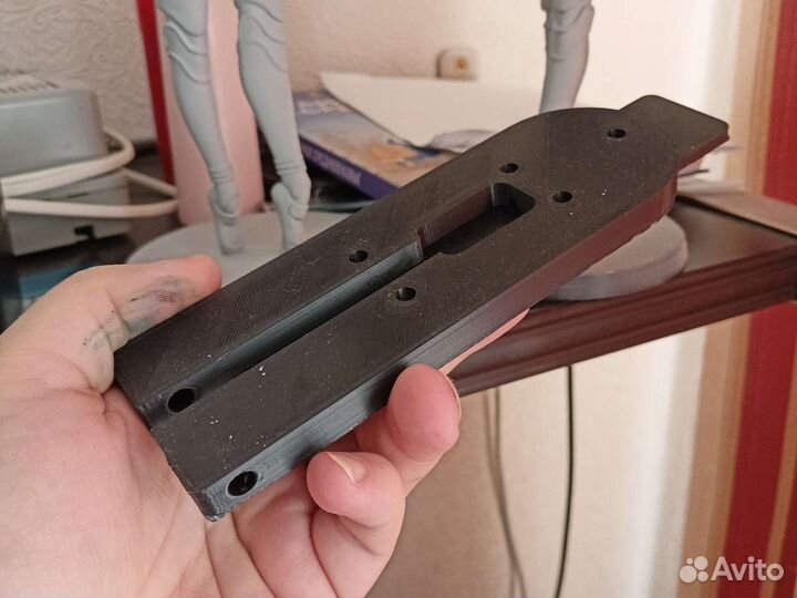 Крепление (с ошибкой) эхолота garmin