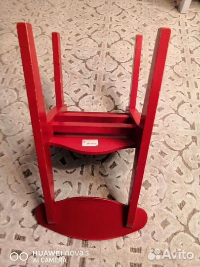 Стул детский хохлома