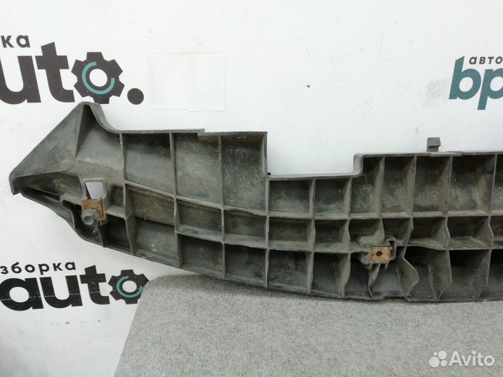 Защита переднего бампера пластик рифленая