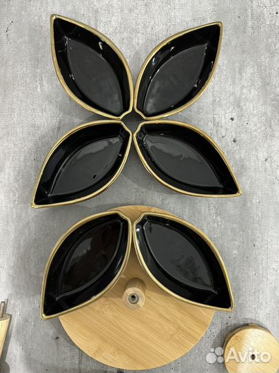 Менажница фарфор новая