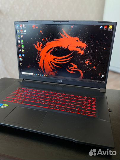 Ноутбук msi gf76 katana