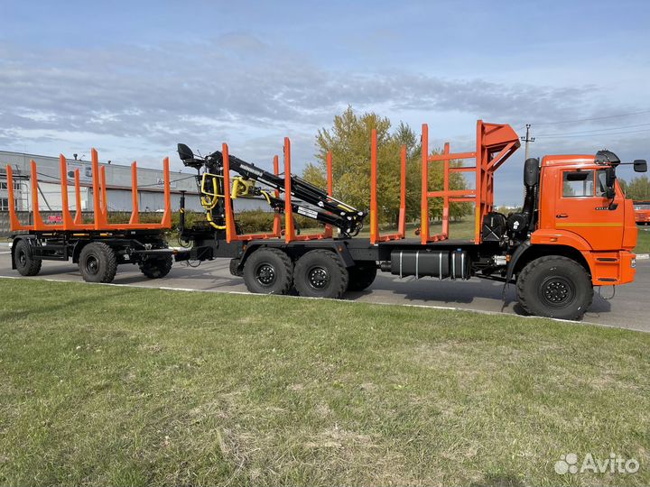 КАМАЗ 43118 с КМУ, 2024