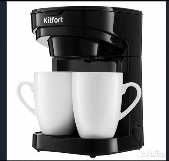 Новая кофеварка Kitfort