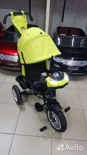 Детский трёхколёсный велосипед Capella с музыкой