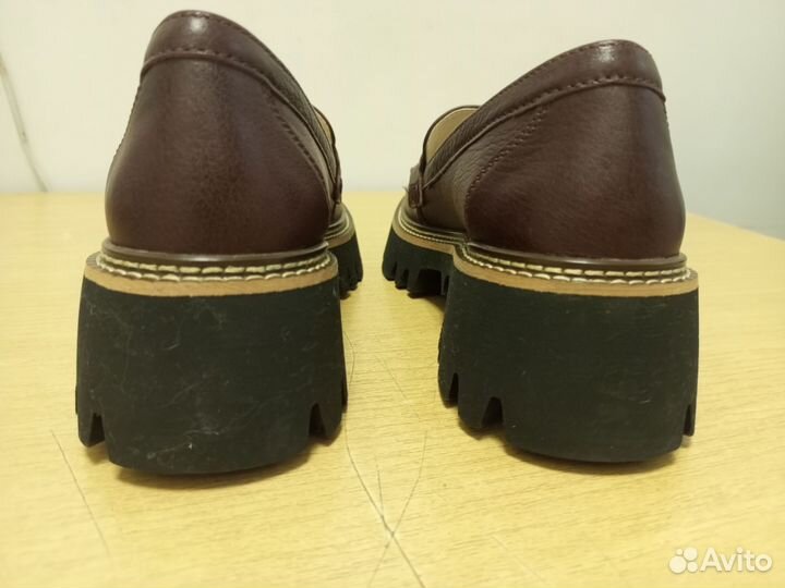 Лоферы женские 40 размер натуральная кожа