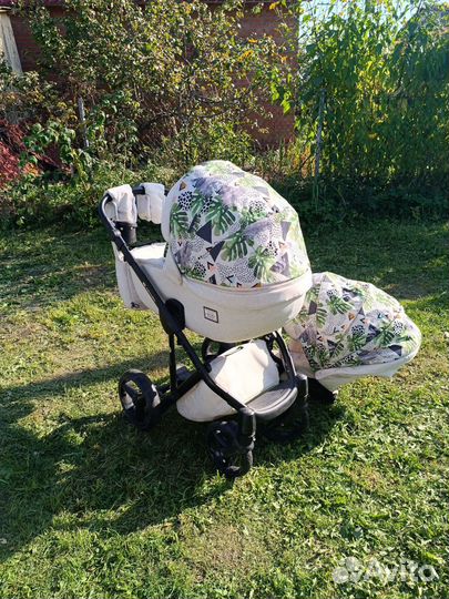 Коляска 2 в 1 Adamex Luciano deluxe