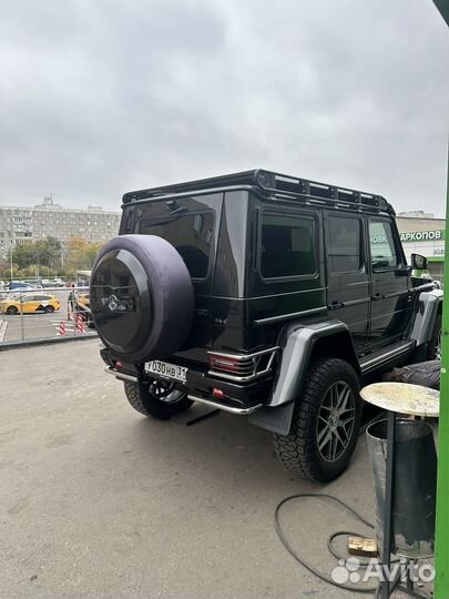 Защита заднего бампера